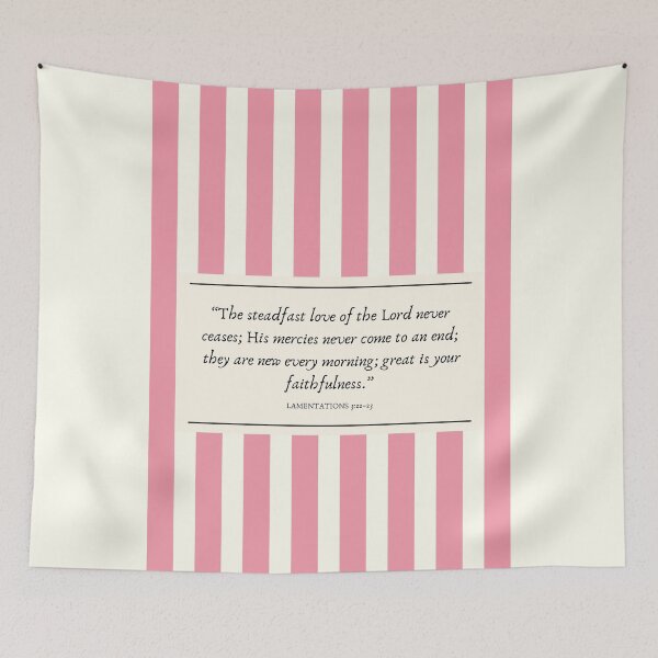Item preview, Lamentations 3:22-23 designed and sold by peachmoonbeam.