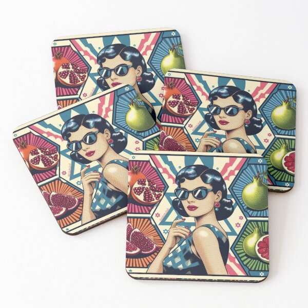 Item preview, Glam Pomegranate Jewess designed and sold by makomsheli.
