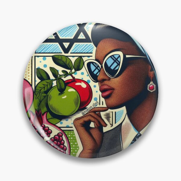 Item preview, Glam Pomegranate Jewess designed and sold by makomsheli.