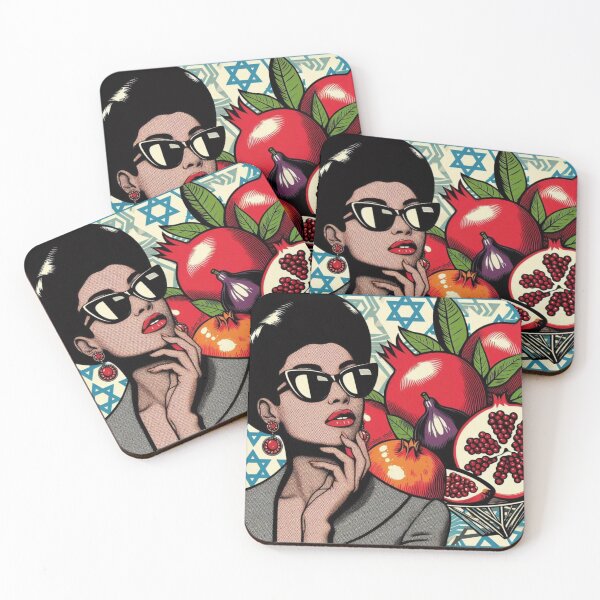 Item preview, Glam Pomegranate Jewess designed and sold by makomsheli.