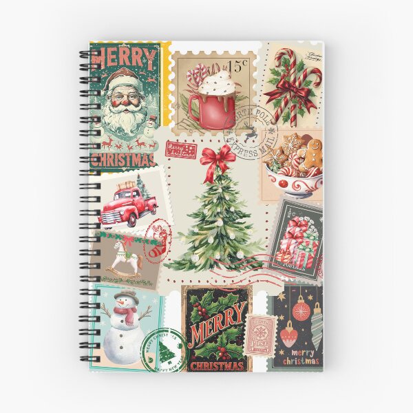 Aperçu de l'œuvre Timbres-poste de Noël créée et vendue par loveforallages.