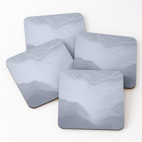 Item preview, Steel Blue Current I designed and sold by Skyline-Art-Inc.