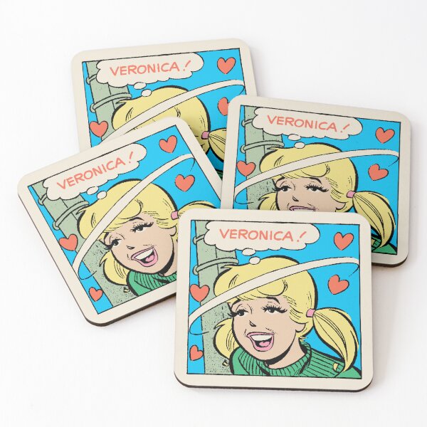 Item preview, VERONICA !!! • Puppy Love • Retro Comic Pop Art Betty Parody designed and sold by wmxdesign.