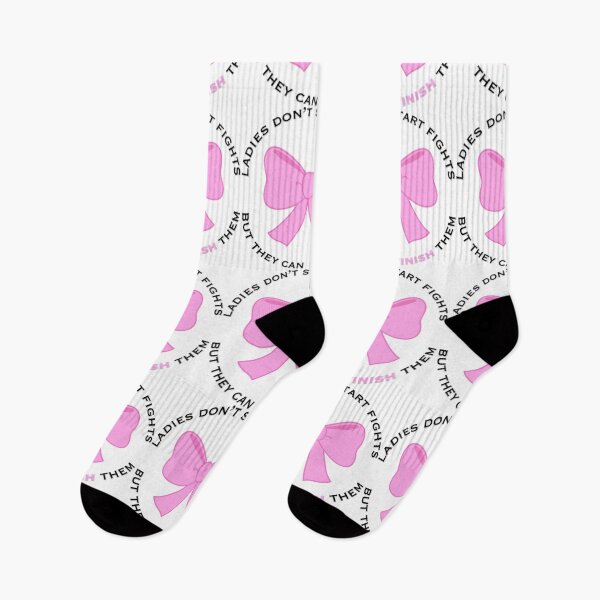 Item preview, Ladies Don't Start Fights designed and sold by duchessjessica.