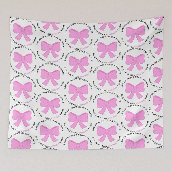 Item preview, Ladies Don't Start Fights designed and sold by duchessjessica.