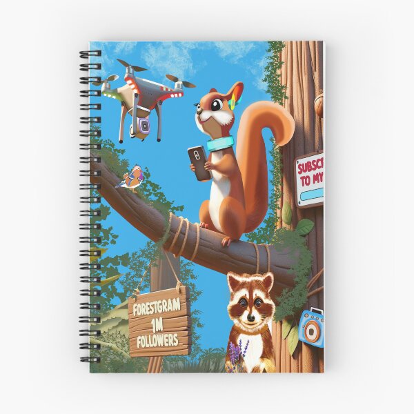 Item preview, Viral Squirrel–Influencer Art Print in The Style Of Forest Stars Of Social Networks | Fancy Design of Cyber Squirrels in tmon Headphones, From Felia designed and sold by Felia001.