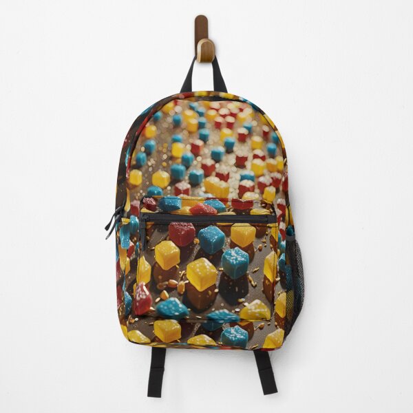Item preview, Sweet Spectrum – Colorful Jelly Candy Cubes designed and sold by PawPrintedArt.