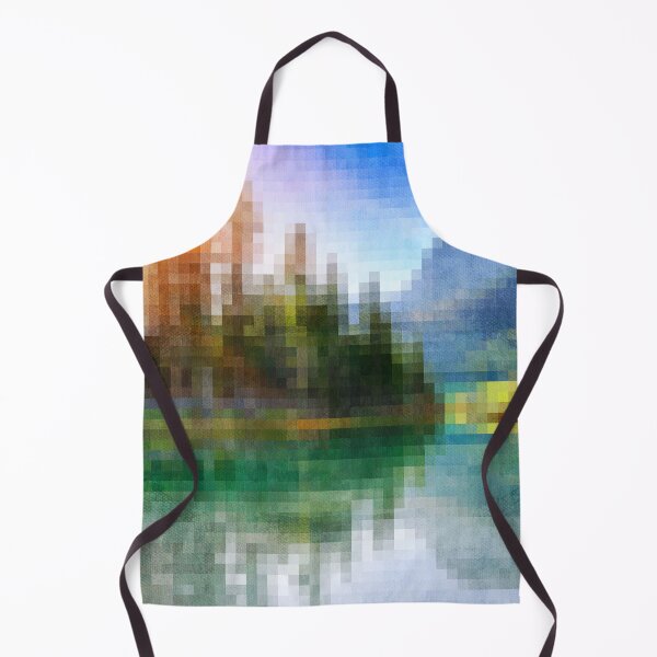 Item preview, Pixilated Sunrise designed and sold by Skyline-Art-Inc.