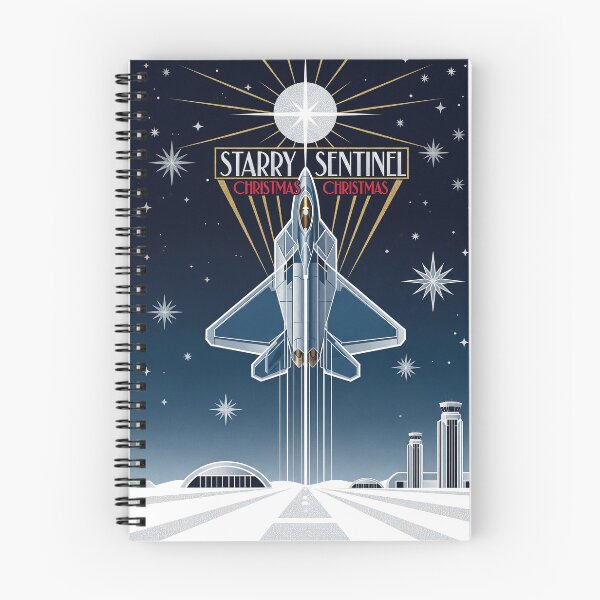 Artikelvorschau, USAF Art Deco Weihnachtsedition entworfen und verkauft von Skyframe Aviation.
