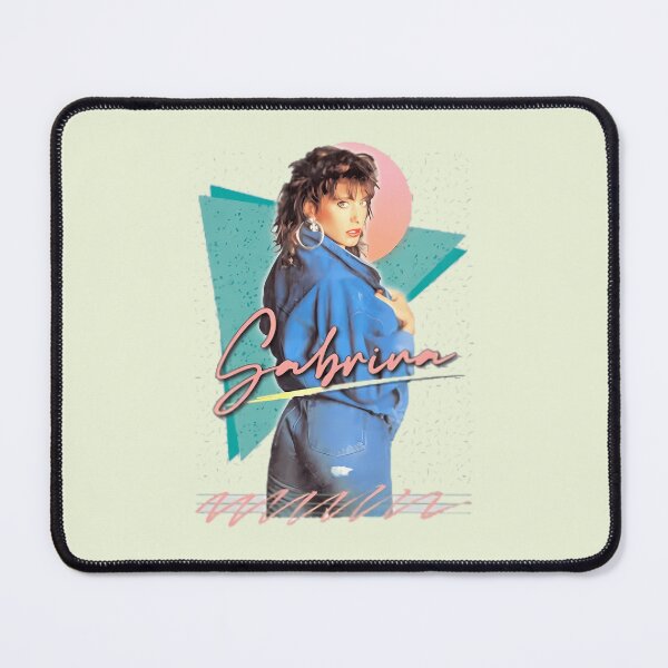 Item preview, Sabrina-80S-Italo-Fan-Design-T-Shirt designed and sold by ValerieKohler43.