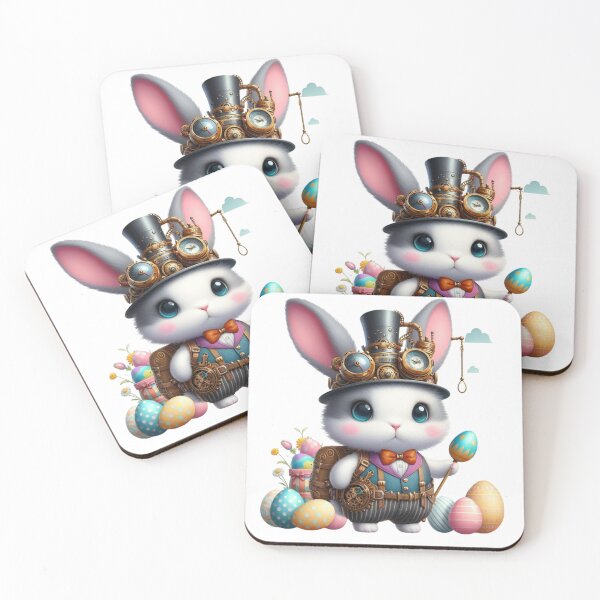 Item preview, Steampunk Easter Bunny - four of four designed and sold by TeesandTops.