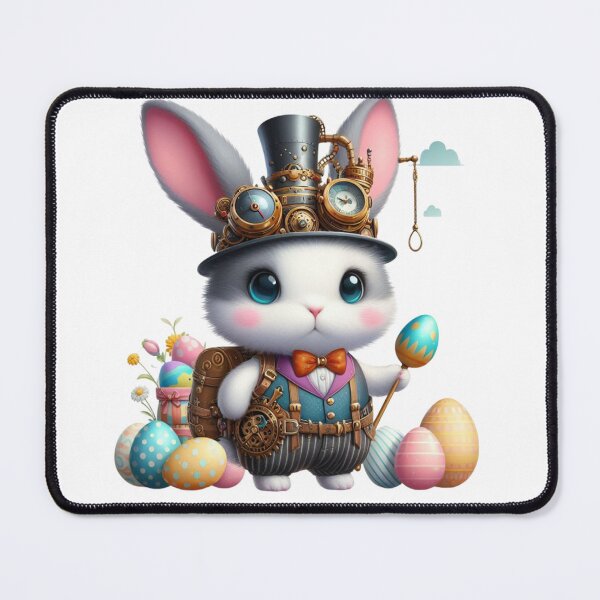 Item preview, Steampunk Easter Bunny - four of four designed and sold by TeesandTops.
