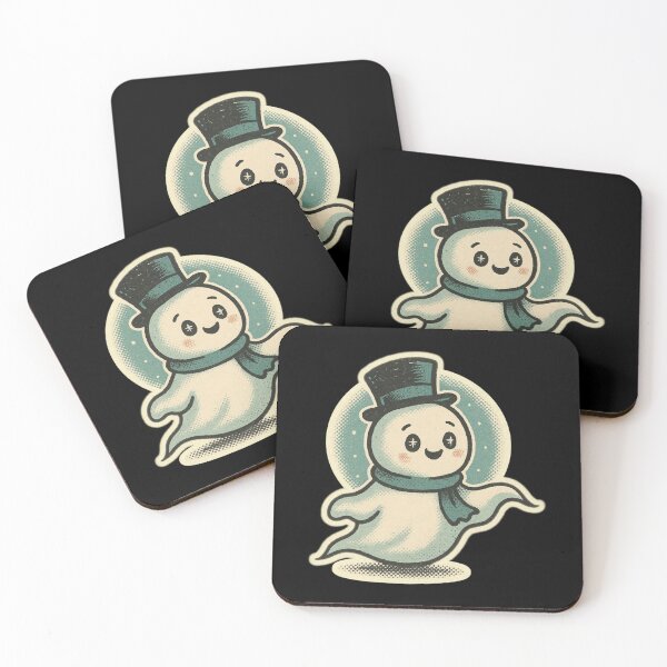 Item preview, Retro Christmas Horror Characters – Winter Ghost – Vintage • Spooky Cute designed and sold by JacobKAurumhead.