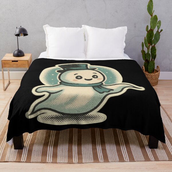 Item preview, Retro Christmas Horror Characters – Winter Ghost – Vintage • Spooky Cute designed and sold by JacobKAurumhead.