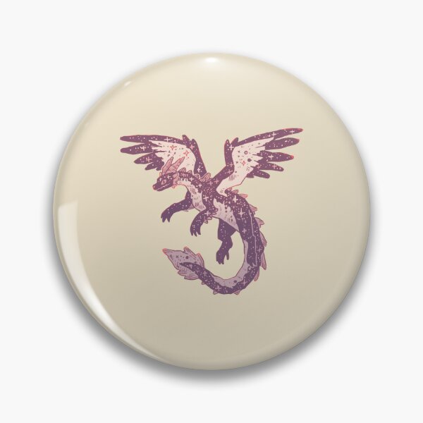 Item preview, Galaxy Cosmic Dragon, star-speckled winged illustration designed and sold by Magnificent Lizard.