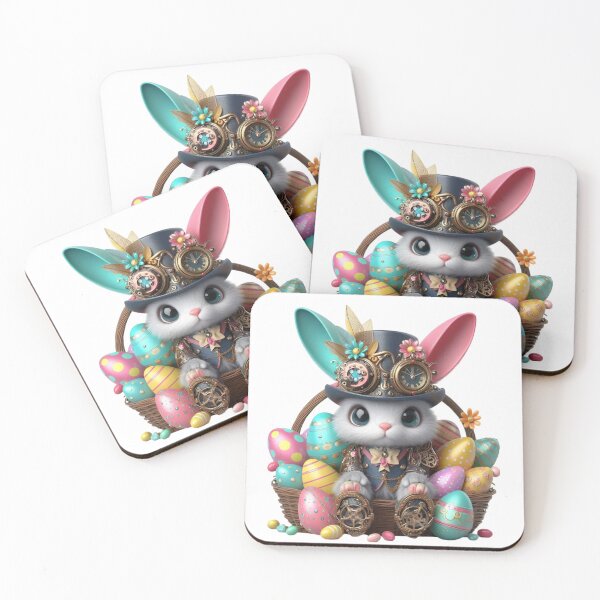 Item preview, Steampunk Easter Bunny - two of four designed and sold by TeesandTops.