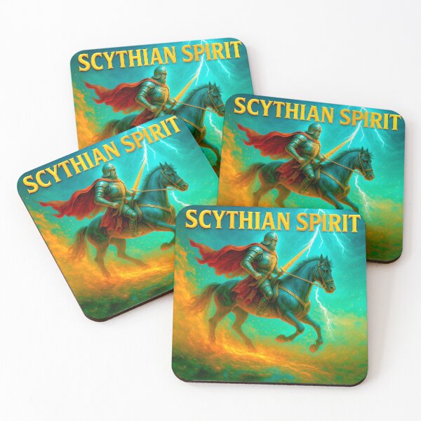 Item preview, Scythian Spirit — Cinematic Warrior of Fire and Storm | Epic Mythic Fantasy Art by YKYPEH designed and sold by YKYPEH-Studios.
