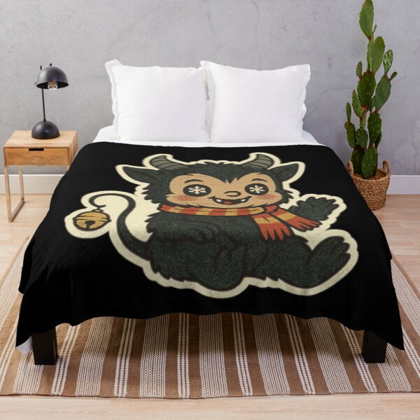 Item preview, Retro Christmas Horror Characters – Baby Krampus – Vintage • Spooky Cute designed and sold by JacobKAurumhead.