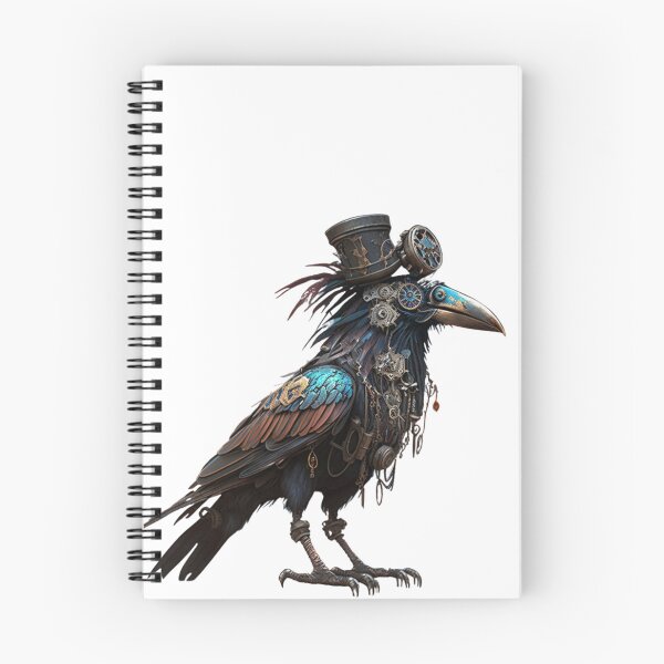 Item preview, Steampunk Raven with Top Hat designed and sold by TeesandTops.