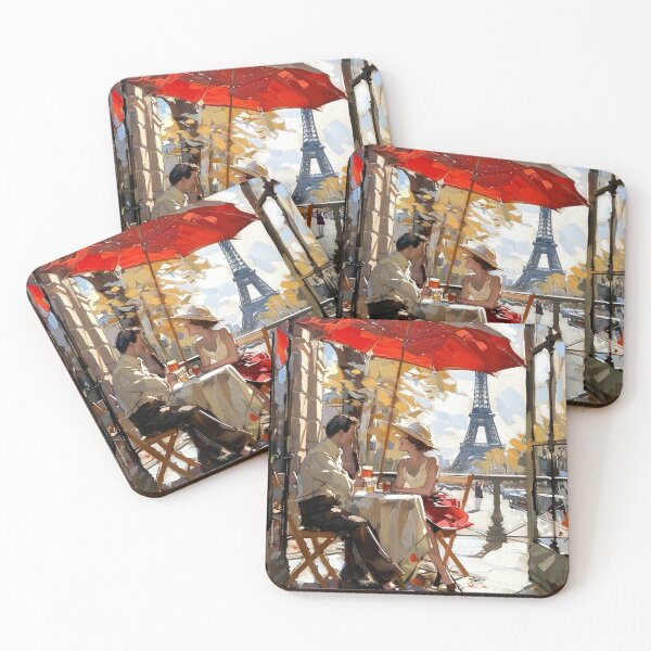 Item preview, Journées Parisiennes — Siroter, flâner, répéter. Parisian Days — Sip, Stroll, Repeat designed and sold by FrancophileFun.