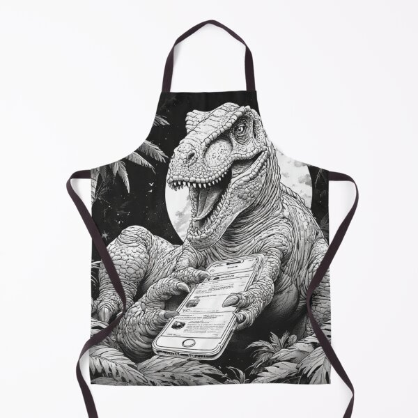 Item preview, T-Rex Tweeting Under the Full Moon designed and sold by YAM716.