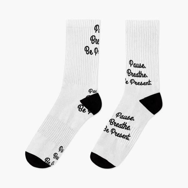 Item preview, Pause. Breathe. Be Present. Mindfulness Quote designed and sold by brodidudie.