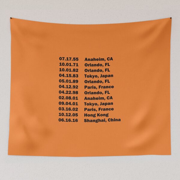 Item preview, Parks Debut Tour designed and sold by duchessjessica.