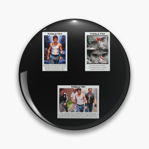 Item preview, Rumble Fish Movie Sticker Set / T Shirt designed and sold by DiverseDazzle.
