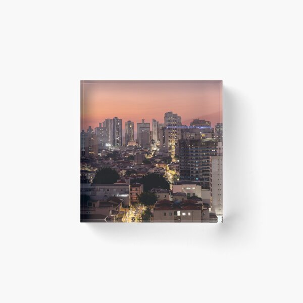 Item preview, Cityscape São Paulo at sunset designed and sold by Sonny Vermeer.