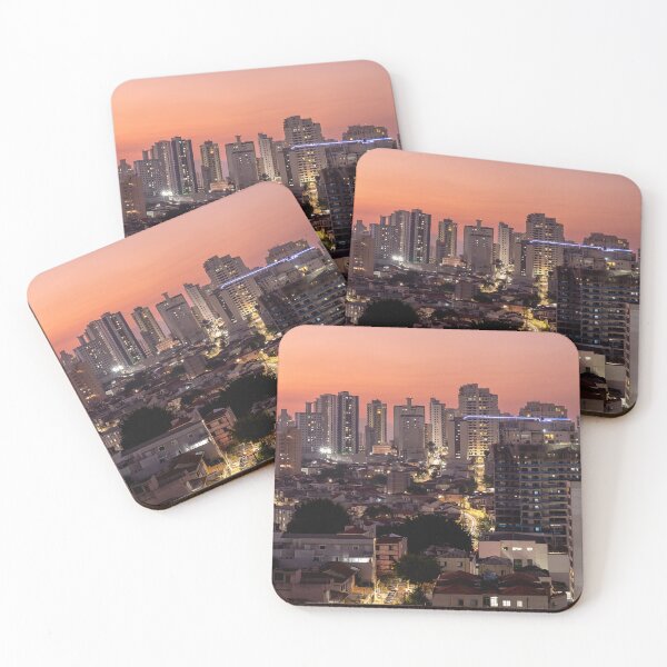 Item preview, Cityscape São Paulo at sunset designed and sold by Sonny Vermeer.