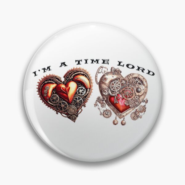 Item preview, Steampunk Hearts - I'm a Time Lord designed and sold by TeesandTops.