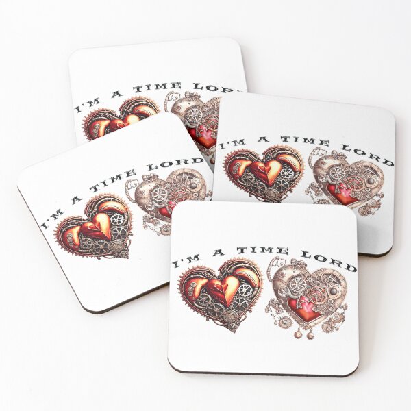 Item preview, Steampunk Hearts - I'm a Time Lord designed and sold by TeesandTops.