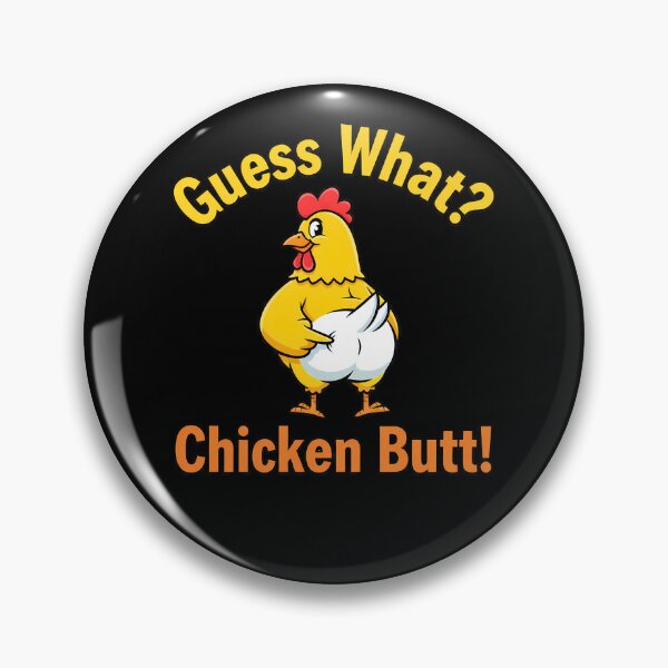 Item preview, Guess What Chicken Butt Funny Joke designed and sold by VividDripCo.