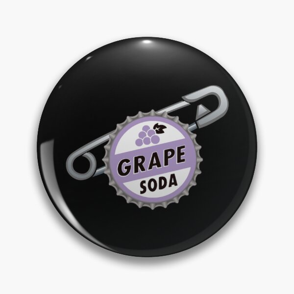 Item preview, Grape Soda Pin designed and sold by duchessjessica.