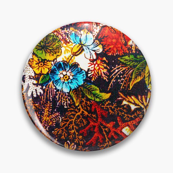 Item preview, Autumn Coral Bloom – William Kilburn Printed Cotton designed and sold by WheelieGdArt.