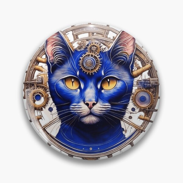 Item preview, Steampunk cat with nautical feel designed and sold by TeesandTops.