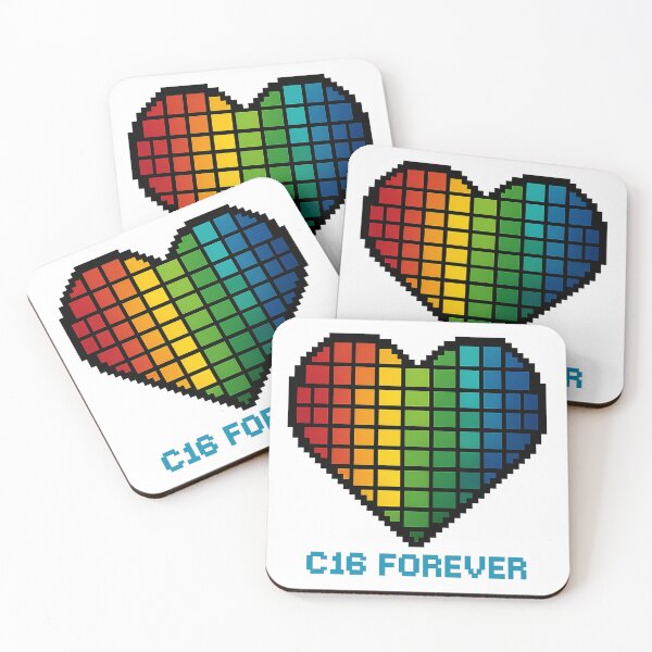 Item preview, C16 FOREVER - C 16 HEART designed and sold by LevelUpCoffee.