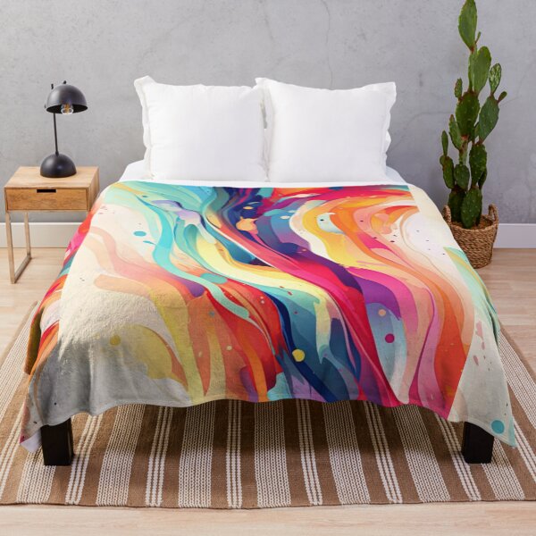 Item preview, Abstract Art Accessories - Explosion of Vibrant Colors - Unique and Modern Designs designed and sold by XNewStore.