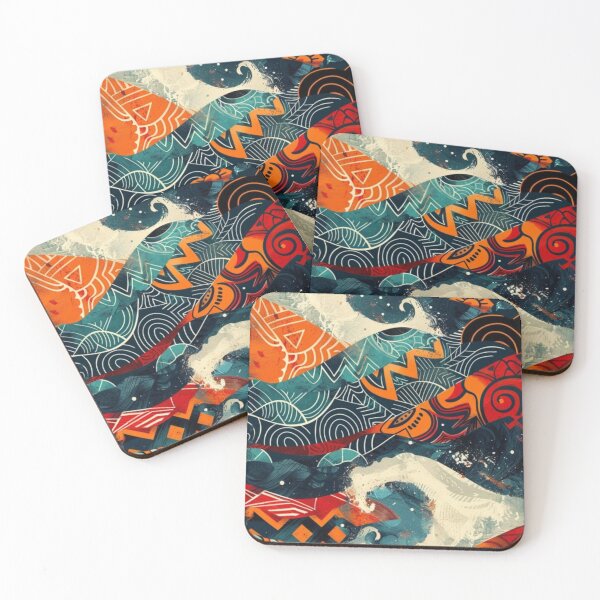 Item preview, Abstract Art Accessories - Explosion of Vibrant Colors - Unique and Modern Designs designed and sold by XNewStore.