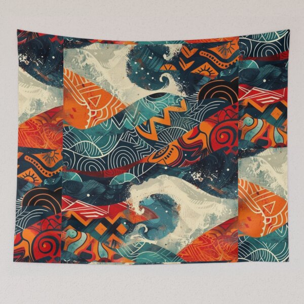 Item preview, Abstract Art Accessories - Explosion of Vibrant Colors - Unique and Modern Designs designed and sold by XNewStore.