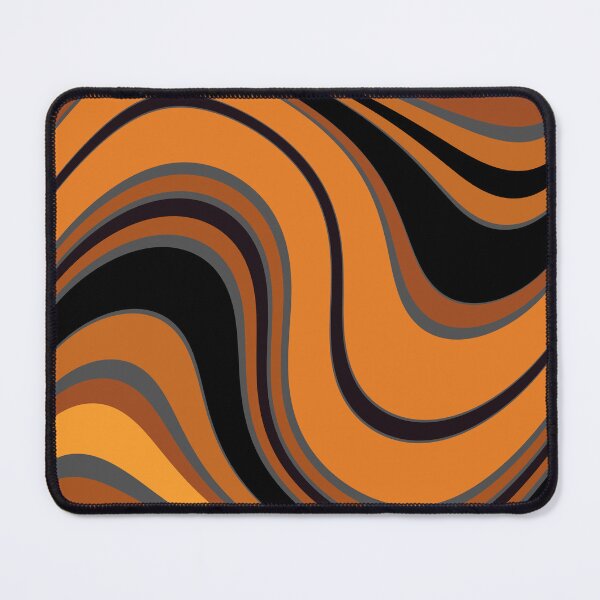 Item preview, Orange and Black Swirled designed and sold by PSCSCo.