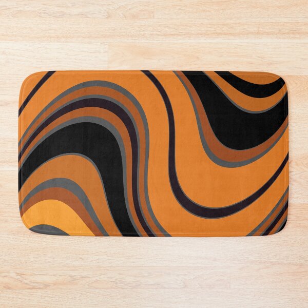 Item preview, Orange and Black Swirled designed and sold by PSCSCo.