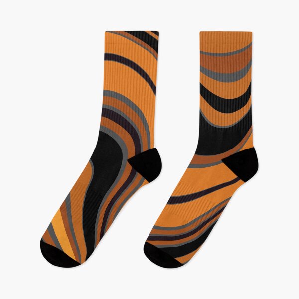 Item preview, Orange and Black Swirled designed and sold by PSCSCo.