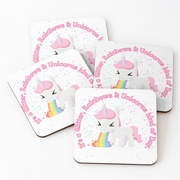Item preview, Funny Unicorn Glitter Rainbows Unicorns designed and sold by theflandonian.