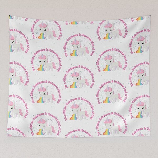 Item preview, Funny Unicorn Glitter Rainbows Unicorns designed and sold by theflandonian.