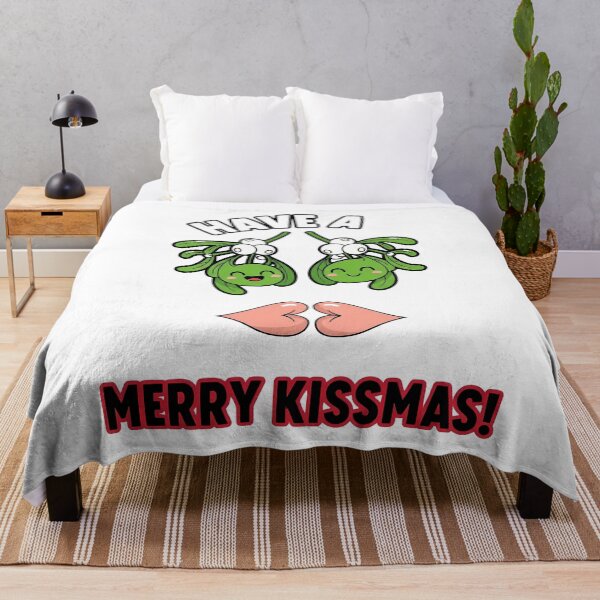 Item preview, Merry Kissmas Mistletoe christmas 2025 designed and sold by VividDripCo.
