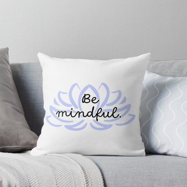 Item preview, Be Mindful Purple Lotus Reminder designed and sold by brodidudie.