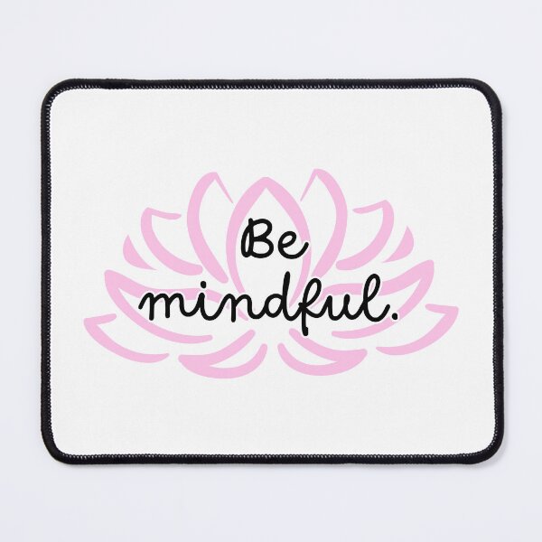 Item preview, Be Mindful Pink Lotus Reminder designed and sold by brodidudie.