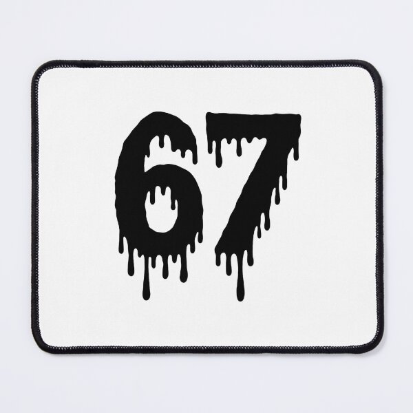 Item preview, 67 – Horror Drip | Scary Bloody Style Number Design designed and sold by DailyDrivesct.