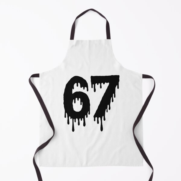 Item preview, 67 – Horror Drip | Scary Bloody Style Number Design designed and sold by DailyDrivesct.